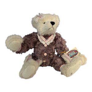 Ganz Cottage Collectibles Lindsey Mohair Teddy Bear 1998 Christy Rave Jointed Pl